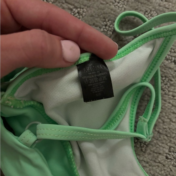 Boutine LA Electro Green Open Side Bikini - Picture 7 of 8